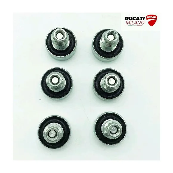 Kit de 6 amortiguadores de repuesto originales para Ducati Diavel 70090563A - 3