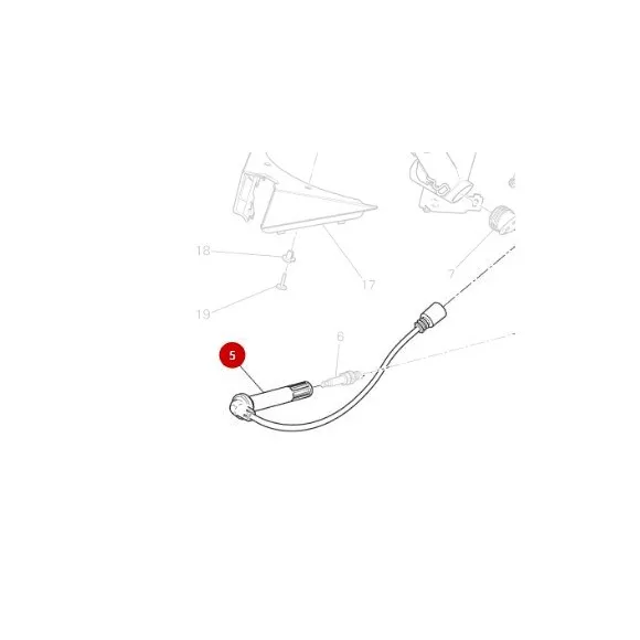 Cavo Candela Testa Orizzontale 67110601D Ducati Monster 821-1200 / Supersport 939 - 1