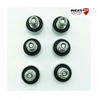 Kit 6 Parastrappi ricambio originale per Ducati Diavel 70090563A - 3 Kit 6 Parastrappi ricambio originale per Ducati Diavel 70090563A - 3