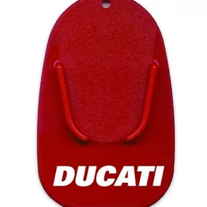 Base de support de béquille, rouge, original Ducati 97080091A
