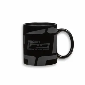 Taza de Cerámica Ducati One Hundred - Negro