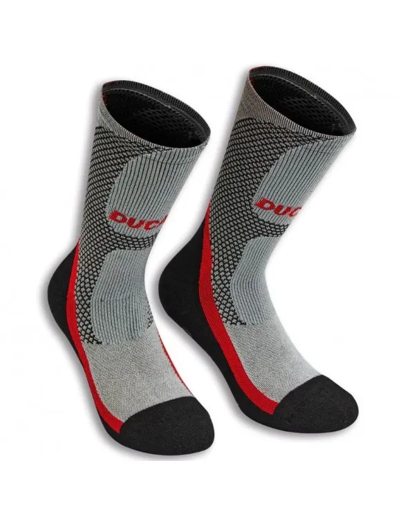 Chaussettes techniques moto unisexes d'origine Ducati Cool Down 2 98107129